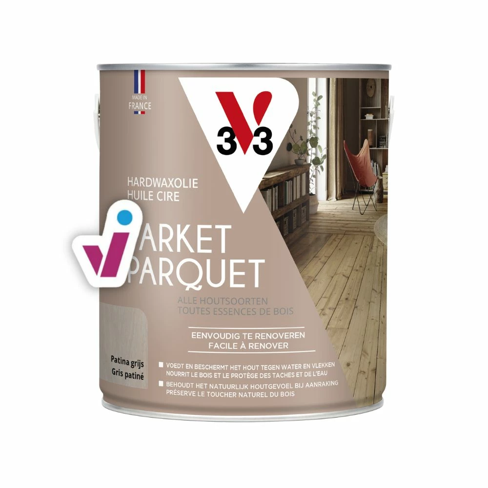 V33 Hardwax Parketolie 3 V33 Hardwax Parketolie - Afbeelding 3