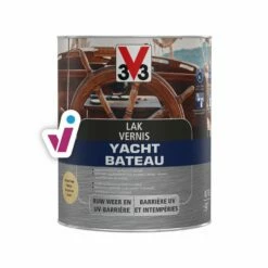 V33 Yacht Vernis 14 V33 Yacht Vernis -Huishoudelijke Verf Ventas 2024 V33 Yacht Vernis Kleurloos Satin 0.75L Houtafwerking Tintrio
