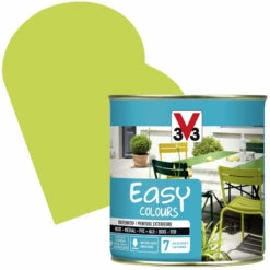 Peinture Extérieure Easy Colours Absinthe Satiné 0,5 L V33