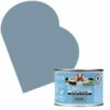 Peinture Extérieure Easy Colours Bleu Fjord Satiné 0,125 L V33