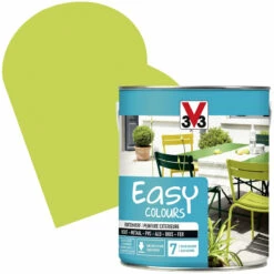 Peinture Extérieure Easy Colours Absinthe Satiné 2,5 L V33