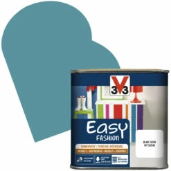Peinture Easy Fashion Turquoise 0,5 L V33