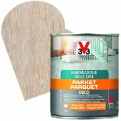 Huile Cire Parquet Deco Blanc Mat 2,5 L V33