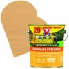 Lasure Chalets Chêne Clair 2,5 + 0,5 L Gratuit V33