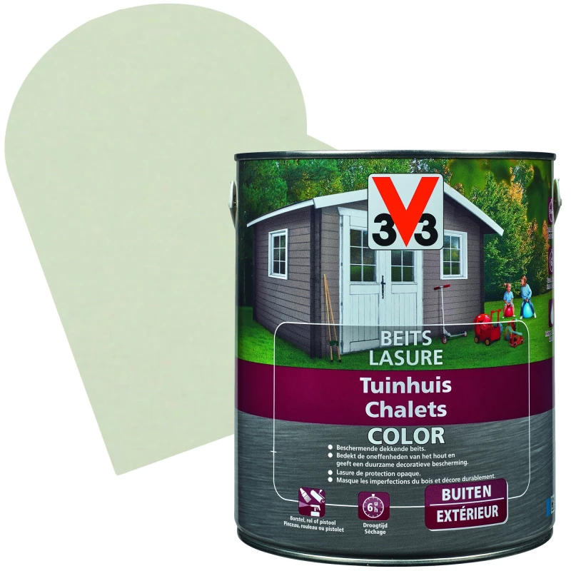 Lasure Chalets Color Salar Grey 2,5 L V33 1 Lasure Chalets Color Salar Grey 2,5 L V33