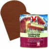 Lasure Chalets High Protection Chêne Foncé Satinée 2,5 L V33