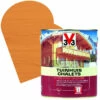 Lasure Chalets High Protection Chêne Moyen Satinée 2,5 L V33