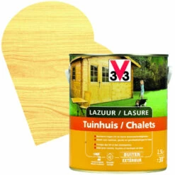 Lasure Chalets Incolore Satinée 2,5 L V33