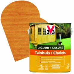 Lasure Chalets Meranti Satinée 2,5 L V33