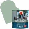 V33 Lasure Extreme Protection Pour Portes & Châssis En Bois Gris Galet Satinée 0,5 L