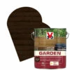 Lasure Garden Chêne Foncé Mat 5 L V33