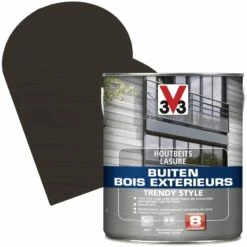 Lasure Pour Bois Extérieur Trendy Style Chêne Graphite 2,5 L V33
