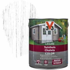 Lasure Pour Chalet Color Ice White Satinée 0,75 L V33