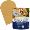 Lasure Pour Portes Et Châssis Extrême Protection Chêne Moyen Satinée 2,5 L V33