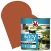 Peinture Extérieure Easy Colours Pour Bois Métal PVC Paprika Satinée 0,5 L V33