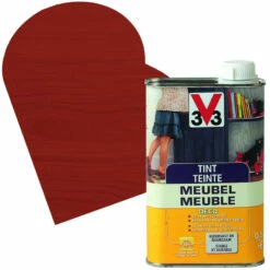 Teinte Meuble Deco Acajou Mat 0,5 L V33
