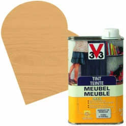 Teinte Meuble Deco Chêne Clair Mat 0,5 L V33