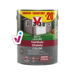 V33 Tuinhuis Color - Dekkende Houtbescherming Bij Tintrio! -Huishoudelijke Verf Ventas 2024 v33 tuinhuis color bizon 2.50l20 dekkende beits tintrio