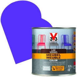 Vernis Meuble Color Violet Satiné 0,5 L V33