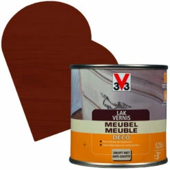 Vernis Meuble Deco Acajou Mat 0,25 L V33