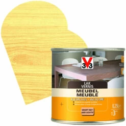 Vernis Meuble Incolore Mat 0,25 L V33