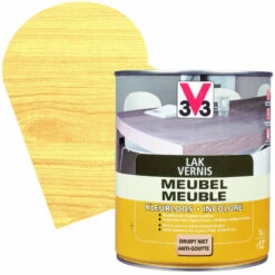 Vernis Meuble Incolore Satiné 1 L V33