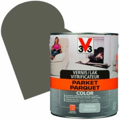 Vernis Vitrificateur Parquet Color Vison Satiné 2,5 L V33