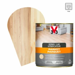 Vitrificateur Pour Parquet Vitrifié Et Stratifié Incolore Mat 5 L V33