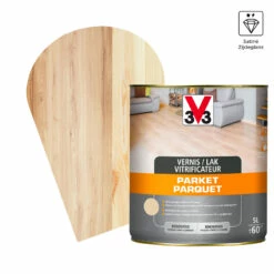 Vitrificateur Pour Parquet Vitrifié Et Stratifié Incolore Satiné 5 L V33